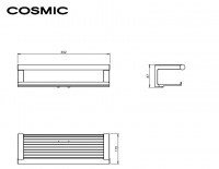 MEDIDAS JABONERA DUCHA ARCHITECT S+ COSMIC